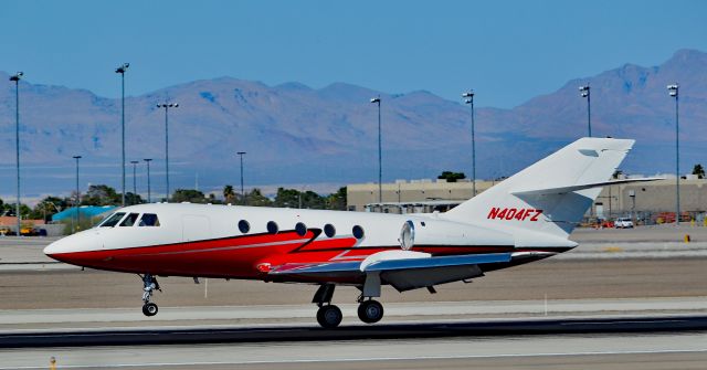 Dassault Falcon 20 (N404FZ) - N404FZ 1985 DASSAULT FALCON 20 F s/n 473 - Las Vegas - McCarran International (LAS / KLAS)br /USA - Nevada, March 16, 2016br /Photo: Tomás Del Coro