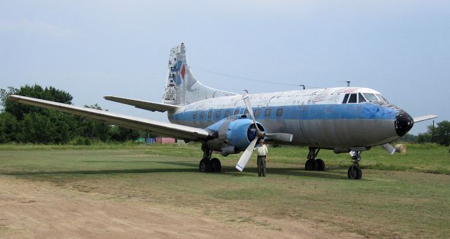 N255S — - Martin 404 at the old Flying Tiger Field in Toco, Texas