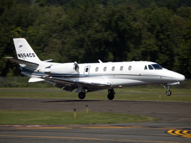 Cessna Citation V (N554CS) - Landing runway 08.