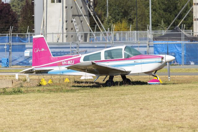 Grumman AA-5 Tiger (VH-MZJ) - Grumman American AA5B Tiger (VH-MZJ) at Canberra Airport