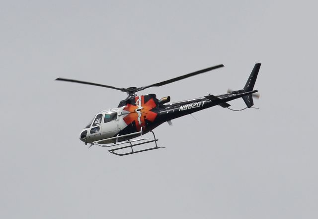 Cirrus SR-20 (N882GT) - Medevac Helicopter crossing my ranch en route to a pick-up at a neighbor ranch.