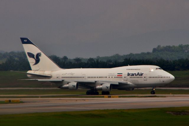 BOEING 747SP (EP-IAD) - Iran National Airlines-Boeing 747 SPbr /February 18, 2013