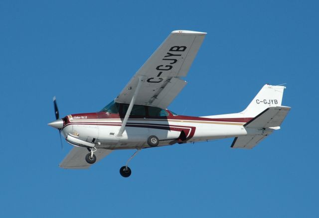 Cessna Cutlass RG (C-GJYB) - 1981 Cessna 172RG Cutlass (C-GYJB/172RG-0824) arriving from Toronto Buttonville Municipal Airport (CYKZ) on Jan 23, 2021