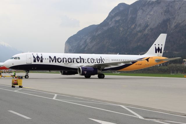 Airbus A321 (G-OZBP)