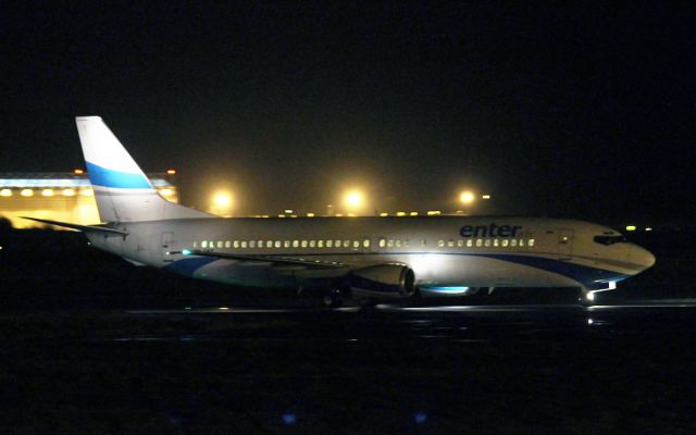 BOEING 737-400 (SP-ENC) - enter air b737-4q8 sp-enc arriving in shannon this evening from katowice 22/12/16.