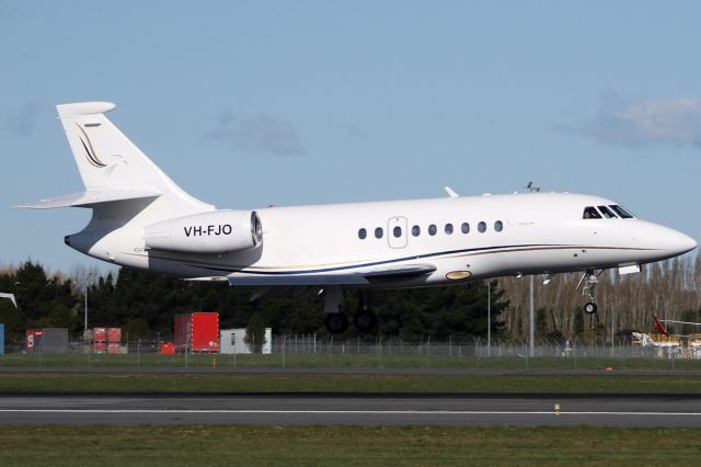 Dassault Falcon 2000 (VH-FJO) - on 27 September 2018