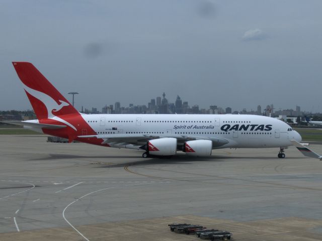 Airbus A380-800 (VH-OQA) - Sydney Australia first week of November 2008