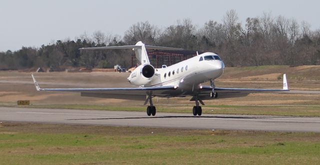 Gulfstream Aerospace Gulfstream IV (N850LF) - A Gulfstream Aerospace G-IV (SP) departing H. L. Sonny Callahan Airport, Fairhope, AL, during the Classic Jet Aircraft Association's 2021 JetBlast - March 7, 2021.