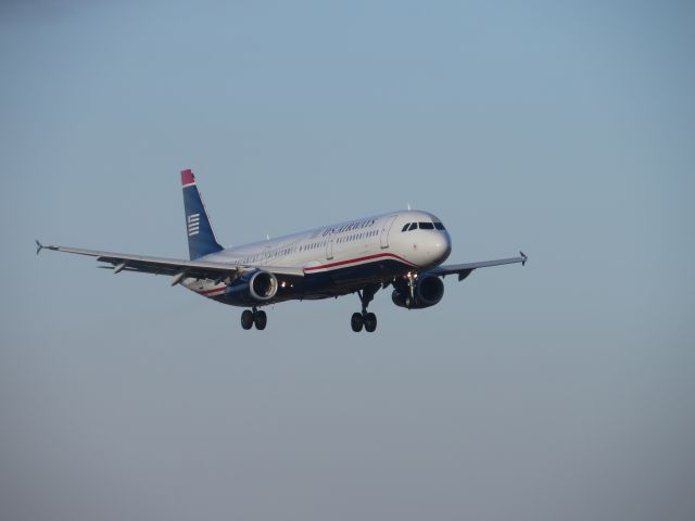 Airbus A321 (N562UW) - Taken at airport overlook Dec. 1, 2013