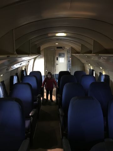 Douglas DC-3 (NC21798) - DC-3 cabin.