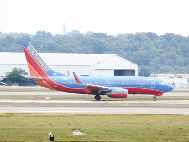 Boeing 737-700 (N735SA) - Taking Off 20C on 6/16/13