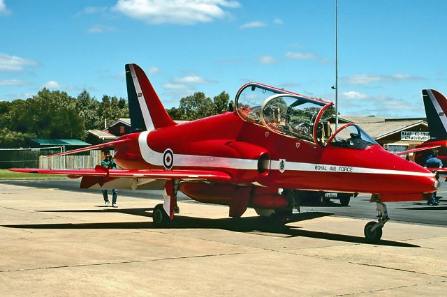 XX308 — - UK - AIR FORCE - BRITISH AEROSPACE HAWK T1A - REG : XX308 (CN 143/312133) - EDINBURGH RAAF BASE ADELAIDE SA. AUSTRALIA - YPED 27/1/1996