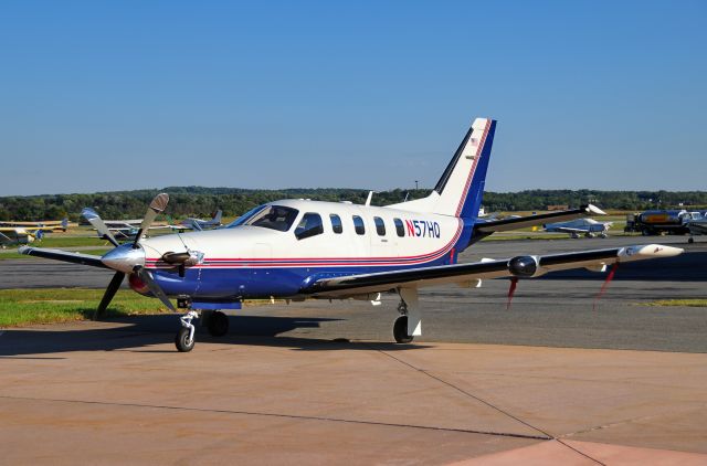 Socata TBM-700 (N57HQ) - Seen at KFDK on 9/9/2010.