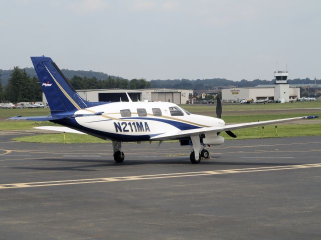 Piper Malibu Mirage (N211MA) - A very nice cabin-class aircraft.