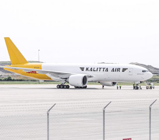 Boeing 777-200 (N772CK) - Kalittas first 777 prepping for another proving run back to Oscoda this past summer.