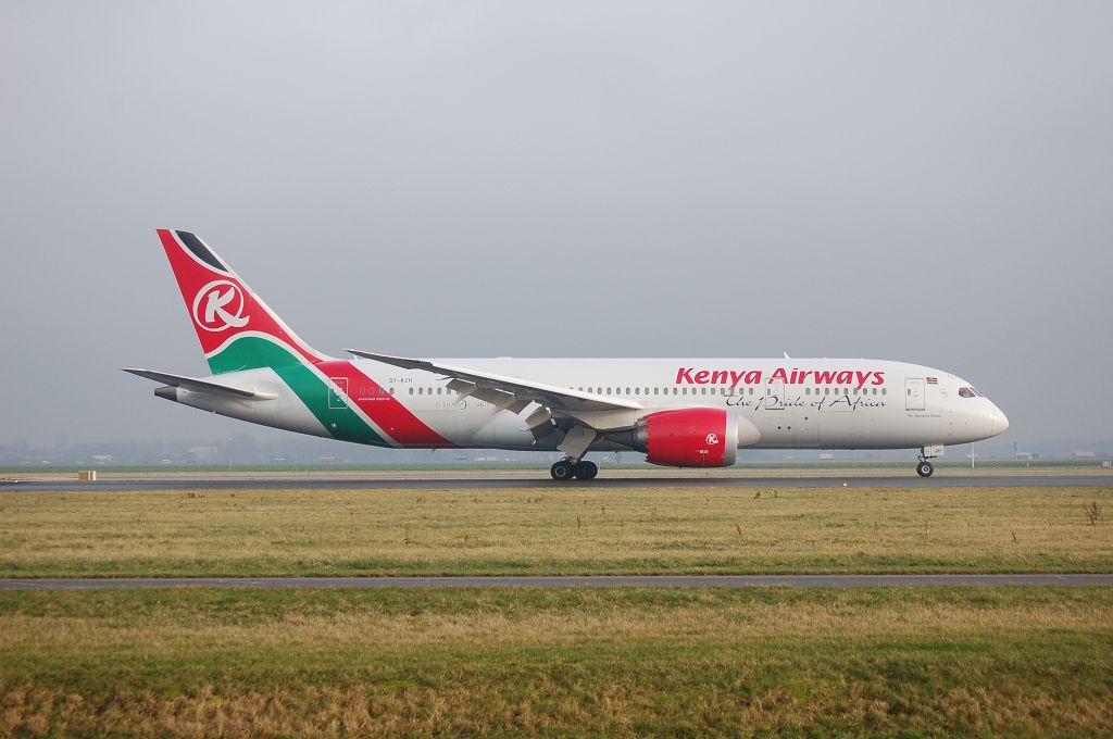 Boeing 787-8 (5Y-KZH) - Kenya Airways B787-8 Dreamliner cn36045; Arrival RWY18R at EHAM