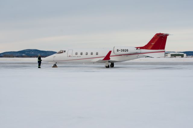 Learjet 60 (B-3926) - New LJ being delivered to China....long way.