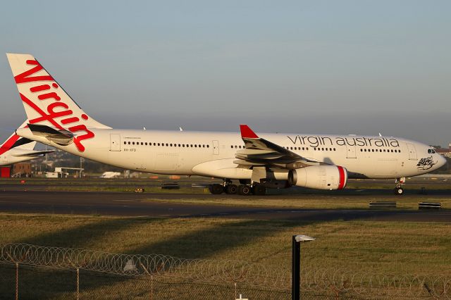 Airbus A330-200 (VH-XFD) - on 1 December 2017