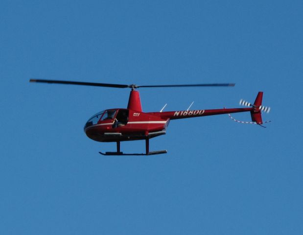 Robinson R-44 (N188DD) - Overflying the Westchester airport.