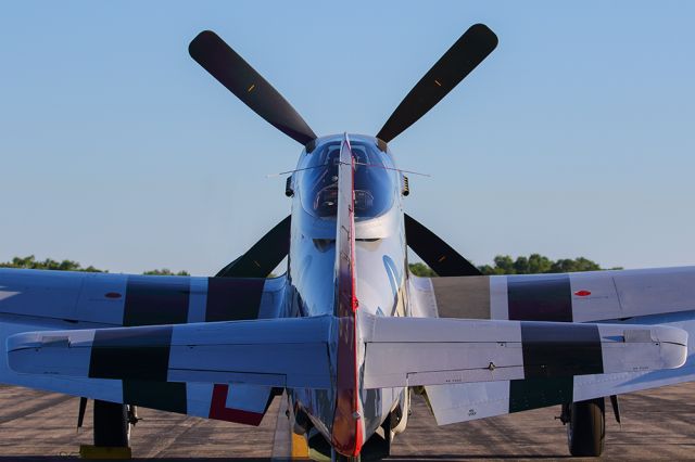 North American P-51 Mustang (N551J) - This beautiful warbird owned by Jack Rousch awaiting departure from Lakeland Florida. Questions about this photo can be sent to Info@FlewShots.com