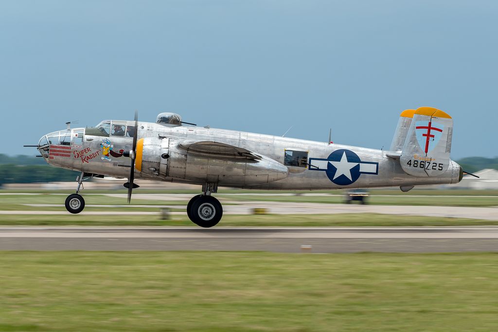 North American TB-25 Mitchell (N25NA) - 2019 Star Spangled Salute Air & Space Show at Tinker AFB, Oklahoma.