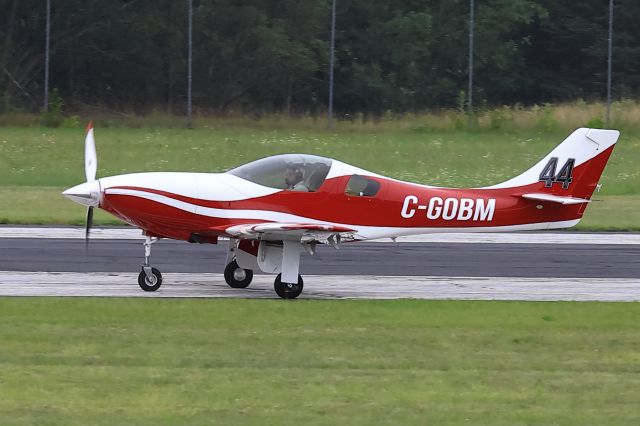 Lancair Legacy 2000 (C-GOBM) - Morning launch for AirVenture Cup Race, 21 July 2024