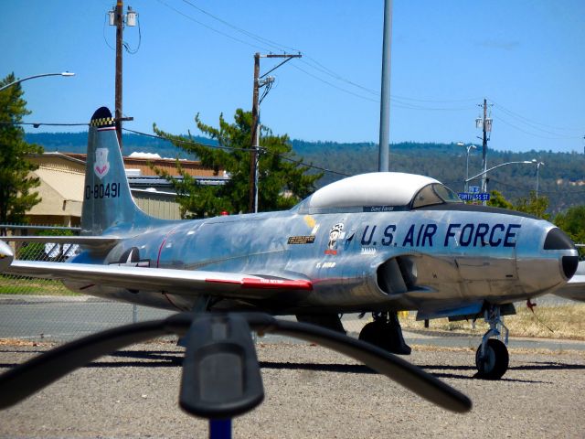 Lockheed T-33 Shooting Star (58-0491)