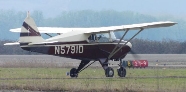 Piper PA-22 Tri-Pacer (N5791D) - N5791D at CVO 7th February 2019.