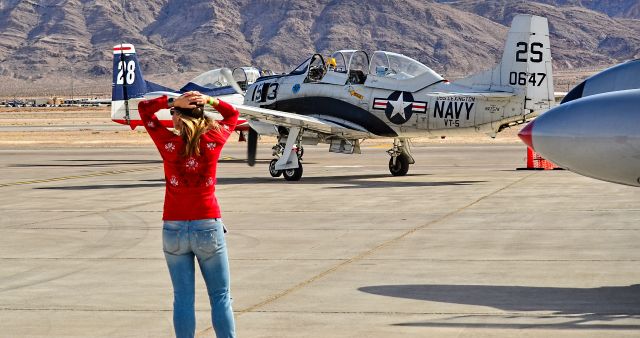 North American Trojan (N757K) - N757K 1954 North American T-28C C/N 140647 Trojan - Las Vegas - Nellis AFB (LSV / KLSV)br /Aviation Nation 2016 Air Showbr /USA - Nevada, November 12, 2016br /Photo: TDelCoro