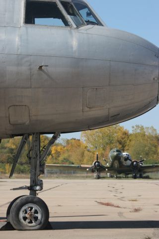 Douglas DC-3 — - Convair 580 and DC-3's at Basler Aviation