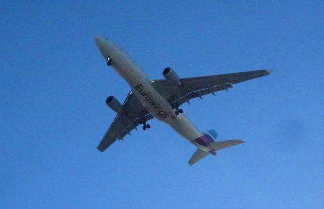 Airbus A330-200 (D-AXGG) - EWG1152 from Dusseldorf on final approach to Barbados