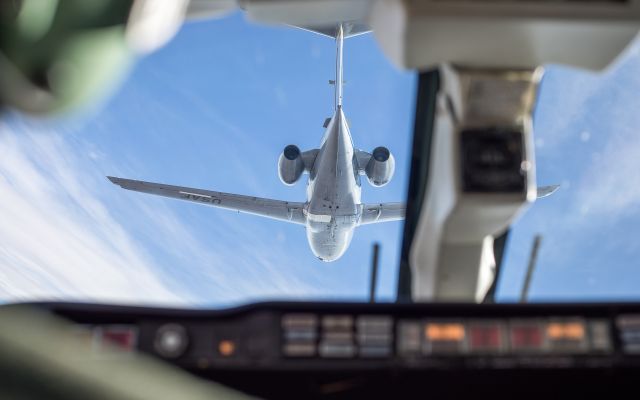 FUJI T1F — - Air Refueling practice