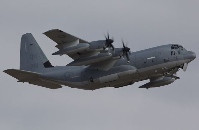 Lockheed C-130 Hercules (16-7111) - KC-130J departing NAS/JRB Fort Worth (Please view in "full" for highest image quality)