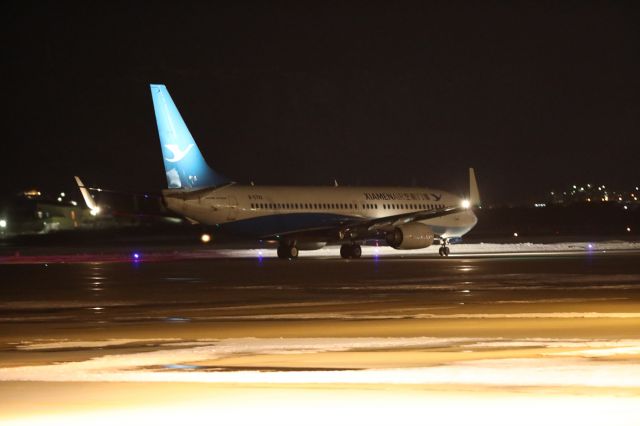 Boeing 737-800 (B-5792) - 26 January 2017:FOC(Fuzhon)-HKD(Hakodate)