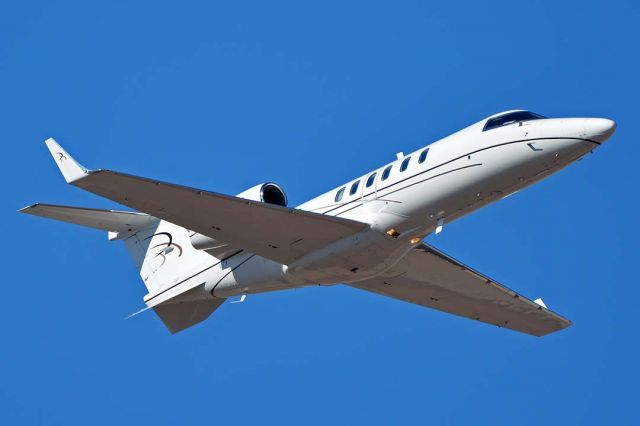 Learjet 45 (N411AJ) - Lear 45 N411AJ at Phoenix Sky Harbor on December 18, 2017.