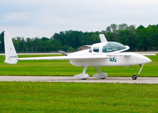 RUTAN Cozy (N46WM) - At Oshkosh. 1997 Co-Z Cozy Mark III