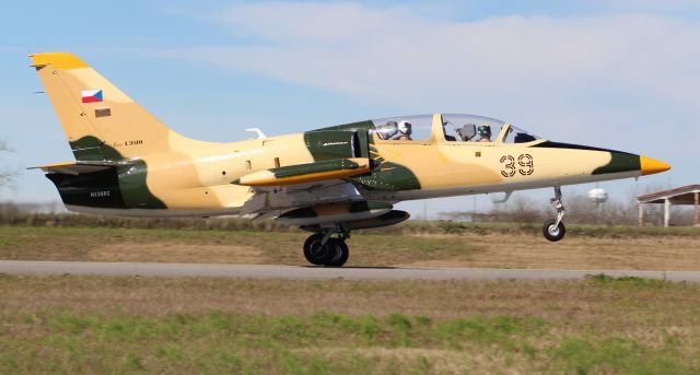 Aero L-39 Albatros (NX39RZ) - An Aero Vodochody L-39Z0 Albatros, departing Runway 1 at Sonny Callahan Airport in Fairhope, AL, during the Classic Jet Aircraft Association's 2020 Jet Blast - morning of March 7, 2020.