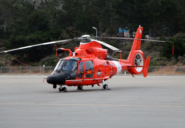 Eurocopter EC-155 — - KMRY - US Coast Guard #6501 "Port Angeles" at Monterey - this Dolphin over-nighted at the Jet Center. Click full for large photo. Eurocopter MH-65D Dolphin