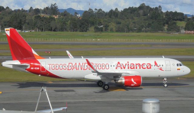 Airbus A320 (HK-5318) - Todos Dando Todo Livery en homenaje a todo el personal de Avianca por la labor que cumplen en la aerolínea.br /br /Todos Dando Todo Livery in tribute to all Avianca staff for the work they do in the airline.