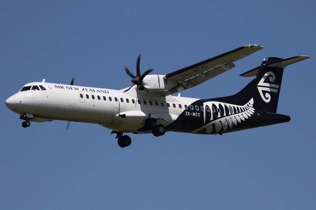 Aerospatiale ATR-72-500 (ZK-MCC) - ON 31 JANUARY 2019