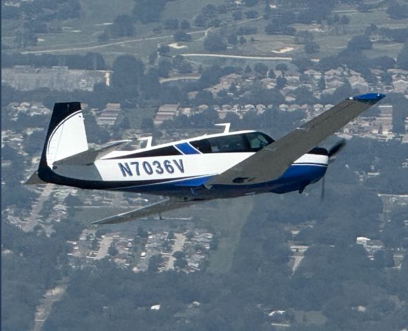 N7036V — - In Flight. 