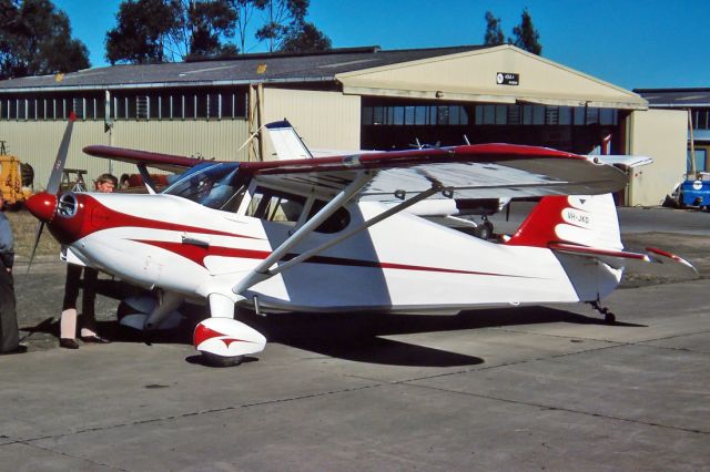 VH-JKD — - STINSON 108 VOYAGER 1 - REG : VH-JKD (CN 833) - BANKSTOWN NSW. AUSTRALIA - YSBK 35MM SLIDE CONVERSION 6400 DPI.