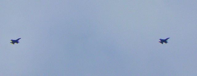 Lockheed F-16 Fighting Falcon — - Slow pokes. They were a little late.
