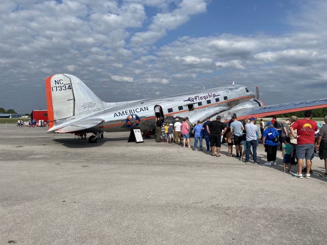 Douglas DC-3 (N17334) - Date Taken: September 17, 2022br /From the 2022 Lake Cumberland Air Show!