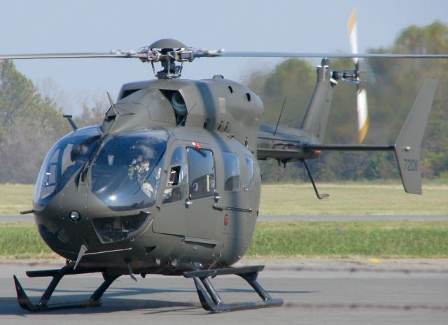 0772011 — - At Downtown Shreveport.  2007 Eurocopter UH-72A Lakota.
