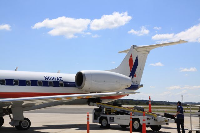 Embraer ERJ-145 (N616AE) - After American Eagle 3408 from KDFW.