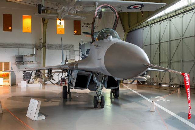 MIKOYAN MiG-33 (GAF2903) - Displayed at Bundeswehr Military History Museum.