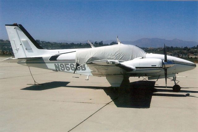 Beechcraft 55 Baron (N956SB) - Seen here in Aug-06.