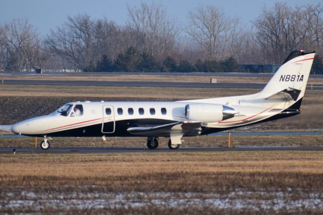 Cessna Citation II (N881A) - 1987 Cessna Citation II (S550) operated by Tucker Jets arriving into the Buffalo Niagara International Airport (KBUF)