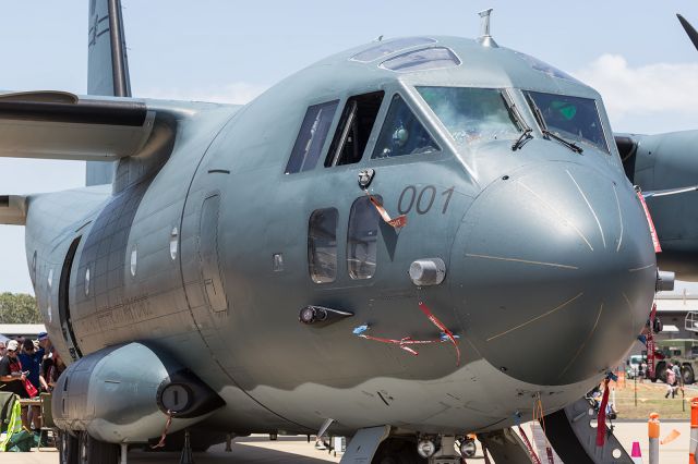 Alenia Spartan (C-27A) — - RAAF, C27, Spartan on static display at RAAF, Open Day 2016.